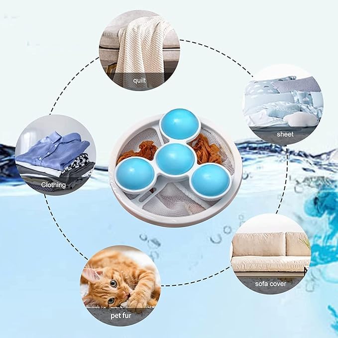 Washing Machine Hair Lint remover Pack of 3