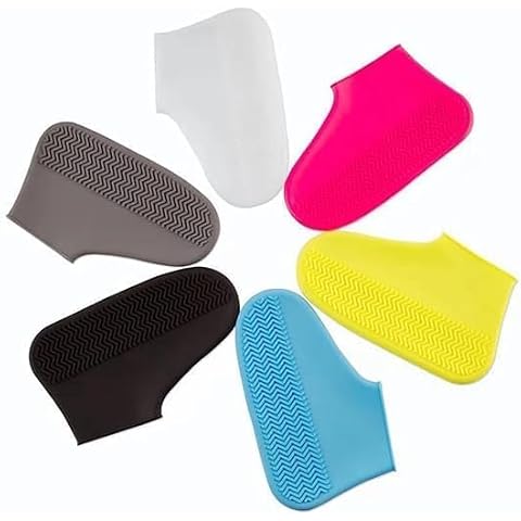 Reusable Waterproof Silicone Shoe Covers | Anti-Slip Rain Shoe Protectors